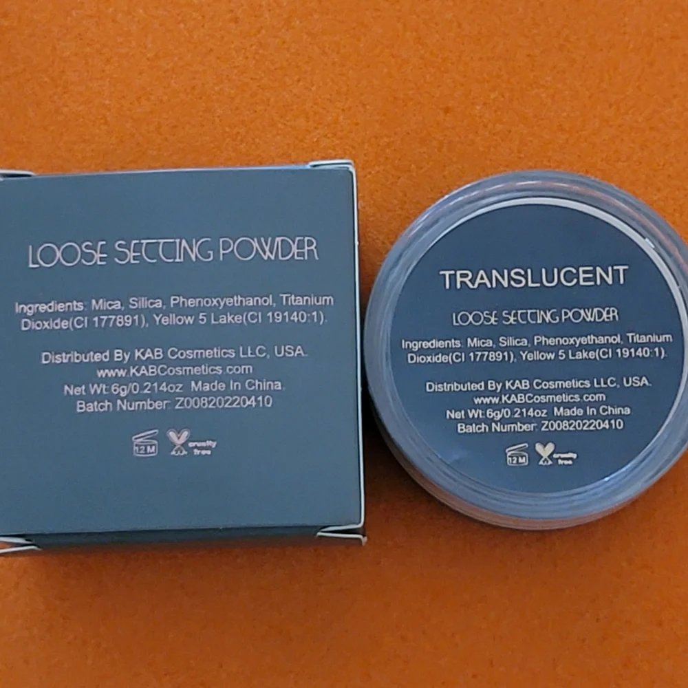 Kab Cosmetics translucent setting